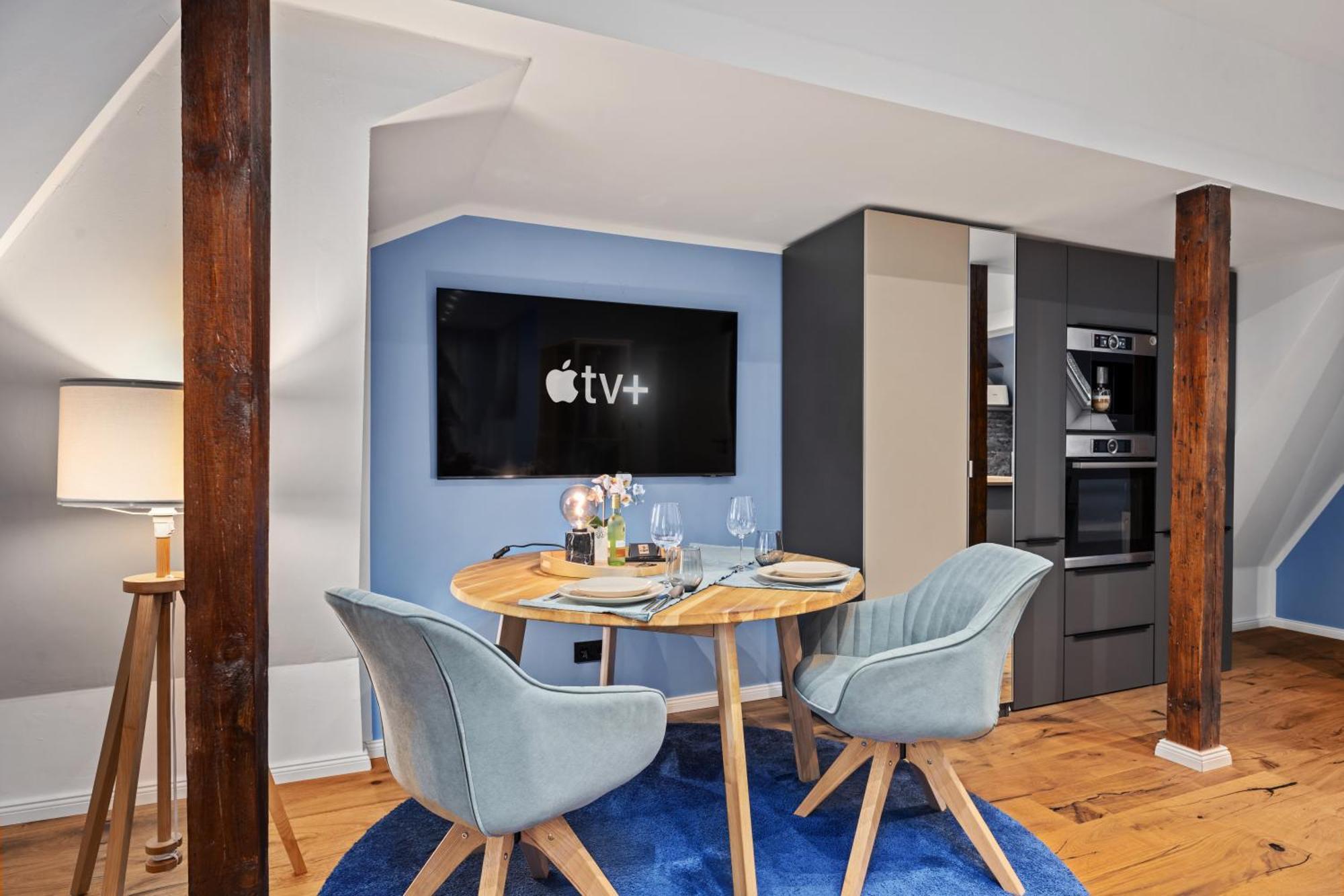 Edler Wohnraum Modernes Vorstadtstudio Mit Emma-Bett, Garten & Kaffeevollautomat Zwickau Exterior foto